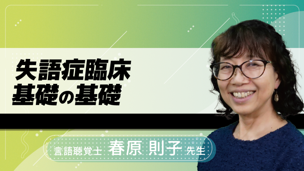 失語症臨床 基礎の基礎