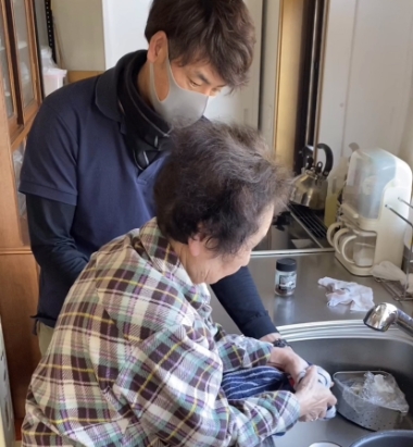 生活につながる動作練習